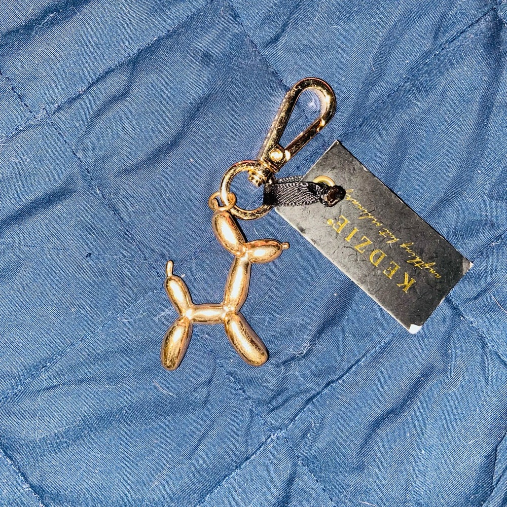Gold Molecular Structure Key Holder Accessory